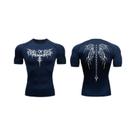 Camiseta Masculina De Compressão De Manga Curta Com Estampa, Secagem Rápida, Para Treino E Academia Camiseta Masculina De Compressão De Manga Curta Com Estampa, Secagem Rápida, Para Treino E Academia
