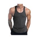 Camiseta Masculina De Secagem Rápida E Respirável Para Esportes E Fitness, Top Solto Para