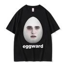 Camiseta Masculina E Feminina Twilight Eggward Meme Edward Cullen Parody Humor Algodão Manga Curta