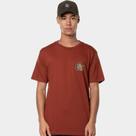 Camiseta Masculina Element C Timber The Traveler Marrom Original