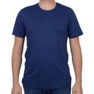 Camiseta Masculina Eleven Lisa Azul Marinho - C0222 Camiseta Masculina Eleven Lisa Azul Marinho - C0222