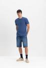 Camiseta masculina em malha tricot essendi -G