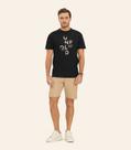 Camiseta Masculina em Meia Malha Diametro Preto Camiseta Masculina em Meia Malha Diametro Preto
