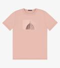 Camiseta Masculina em Meia Malha Diametro Rosa