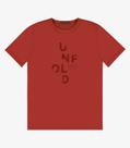 Camiseta Masculina em Meia Malha Diametro Vermelho
