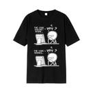 Camiseta Masculina Engraçada Com Estampa Casual Do Sistema Operacional Linux, Moda Streetwear