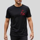 Camiseta Masculina Esportiva Atividade Física Algodão Penteado Fitness Casual Regular Fit Respirável Treino Caminhada Performance