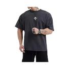Camiseta Masculina Esportiva De Treino Em Malha Solta E Oversized, Secagem Rápida, Para Corrida E Camiseta Masculina Esportiva De Treino Em Malha Solta E Oversized, Secagem Rápida, Para Corrida E
