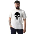 Camiseta Masculina Estampa Justiceiro Caveira
