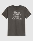 Camiseta Masculina Estampa Lettering Frontal Em Malha Algodão