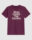 Camiseta Masculina Estampa Lettering Frontal Em Malha Algodão