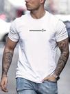 Camiseta Masculina Estampa Nascer Do Sol Moda Estilo Algodão