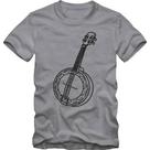 Camiseta Masculina Estampa Samba Pagode Banjo Algodão Confortável Manga Curta Casual