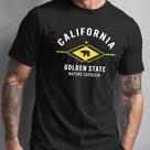 Camiseta Masculina Estampada Casual Algodão Califórnia