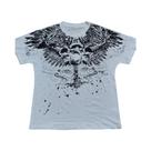 Camiseta Masculina Estampada Em 3D Estilo Retrô Punk Hip Hop Confortável E Respirável Verão 2025
