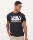 Camiseta Masculina Estampada Manga Curta Nasa-37204