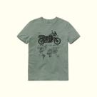 Camiseta Masculina Estampada Ride on the World Camiseta Masculina Estampada Ride on the World