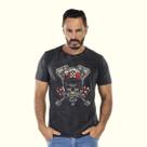Camiseta Masculina Estampada Rider Skull