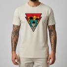 Camiseta Masculina Estilo Praia Grafismo Básica Slim Fit Algodão Verão Manga Curta Urban Style College Retrô Americano Casual Streetwear Camiseta Masculina Estilo Praia Grafismo Básica Slim Fit Algodão Verão Manga Curta Urban Style College Retrô Americano Casual Streetwear