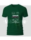 Camiseta Masculina Feminina Unissex Modelo Básica Cores Variadas 100% Algodão Porschee Carro