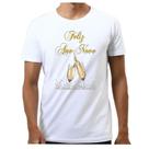 Camiseta masculina festa réveillon virada ano novo
