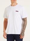 Camiseta Masculina Forum Original Branco Versátil Tamanho Adulto Confortável Com Logo Pequena