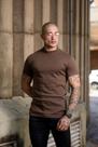 Camiseta Masculina Gola Média Slim Terra - Conquest Camiseta Masculina Gola Média Slim Terra - Conquest