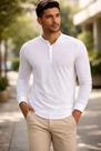 Camiseta Masculina Gola Padre Algodão Confort Ogochi Original Bege P Camiseta Masculina Gola Padre Algodão Confort Ogochi Original Bege P