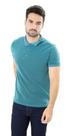 Camiseta Masculina Gola Polo Verde Xadrez Mini Maquinetado Luxo Camiseta Masculina Gola Polo Verde Xadrez Mini Maquinetado Luxo