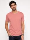 Camiseta Masculina Gola Redonda 100% Algodão Básica Lisa Conforto Durável