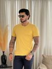 Camiseta Masculina Gola Redonda 100% Algodão Básica Lisa Conforto Durável