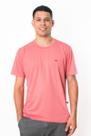Camiseta Masculina Gola Redonda Bordada Rose