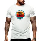 Camiseta Masculina Good Vibes Verão Manga Curta Gola Redonda Academia Shopping 100% Algodão