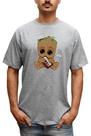 Camiseta Masculina Groot Bebe I Am Groot