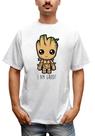 Camiseta Masculina Groot Guardiões Da Galáxia I An Goot