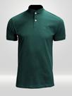 Camiseta Masculina Henley Verde Bandeira Camiseta Masculina Henley Verde Bandeira
