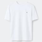 Camiseta masculina hering manga curta lisa c/bordado -