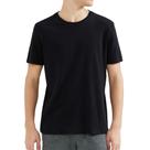 Camiseta Masculina Hering MC Cotton Pima Preto - LZ17 Camiseta Masculina Hering MC Cotton Pima Preto - LZ17