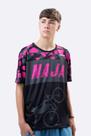 Camiseta Masculina HUPI Bike Naja Preto/ Pink Camiseta Masculina HUPI Bike Naja Preto/ Pink