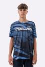 Camiseta Masculina HUPI Bike Naja V10 Azul e Preto