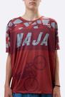 Camiseta Masculina HUPI Bike Naja Vermelho/Cinza Camiseta Masculina HUPI Bike Naja Vermelho/Cinza