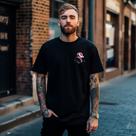 Camiseta Masculina Japão Oriental Mosteiro Algodão Premium