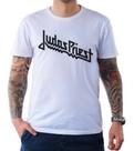 Camiseta Masculina Judas Priest Camisa Banda Rock Clássico