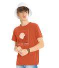 Camiseta Masculina Juvenil Sunset Rovitex Teen Laranja