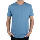 Camiseta Masculina King&Joe MC Algodão Pima Azul - CA23345 Camiseta Masculina King&Joe MC Algodão Pima Azul - CA23345