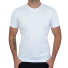 Camiseta Masculina Lado Avesso Slim Branca - LH1643