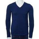 Camiseta Masculina Lezi Térmica Gola V Azul Marinho - 50080