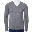 Camiseta Masculina Lezi Térmica Gola V Cinza Mescla - 500807