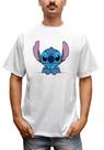 Camiseta Masculina Lilo E Stitch Atento Stitch Curioso