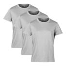 Camiseta Masculina Lisa Algodão Básica Gola Redonda 03 Unidades